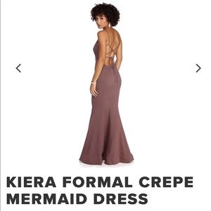 Windsor NEW plum formal dress Medium